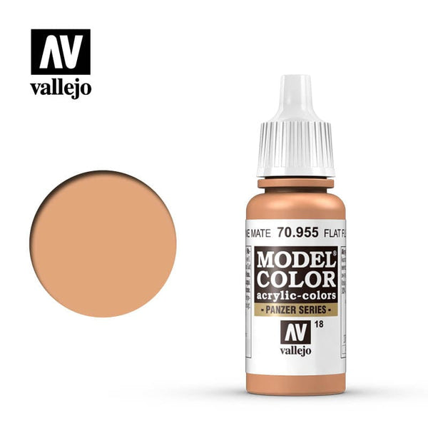 Vallejo Model Color Flat Flesh 17ml - (017)