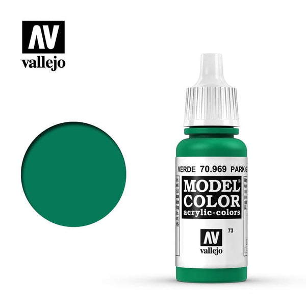 Vallejo Model Color Park Green Flat 17ml - (078)