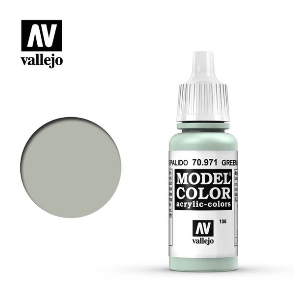 Vallejo Model Color Light Green Grey 17ml - (167)