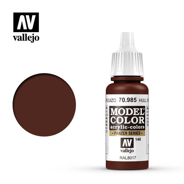 Vallejo Model Color Hull Red 17ml - (164)