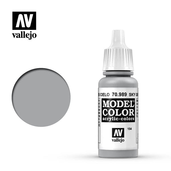 Vallejo Model Color Sky Grey 17ml - (176)