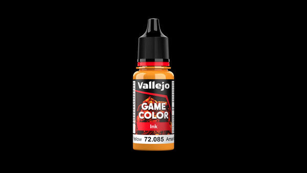Vallejo Game Color 18ml - Yellow Game Ink