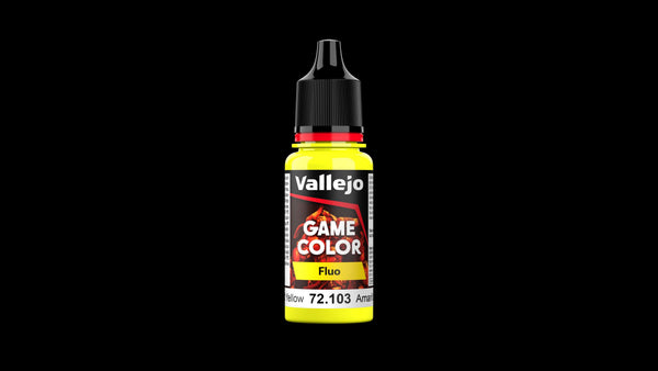 Vallejo Game Color 18ml - Fluorescent Yellow