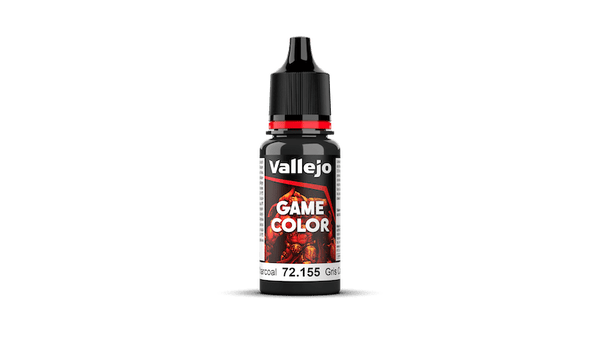 Vallejo Game Color 18ml - Extra Opaque Heavy Charcoal