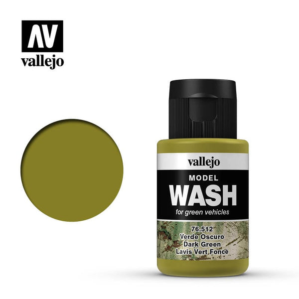 Vallejo Dark Green Model Wash 35ml