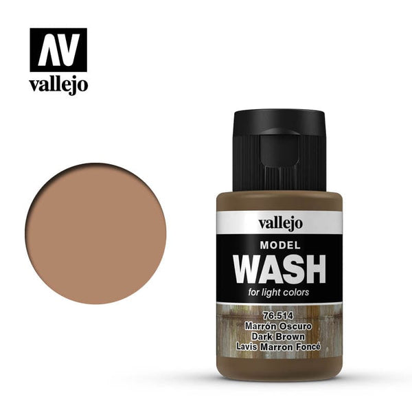 Vallejo Dark Brown Model Wash 35ml