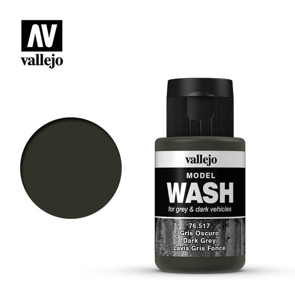 Vallejo Dark Grey Model Wash 35ml