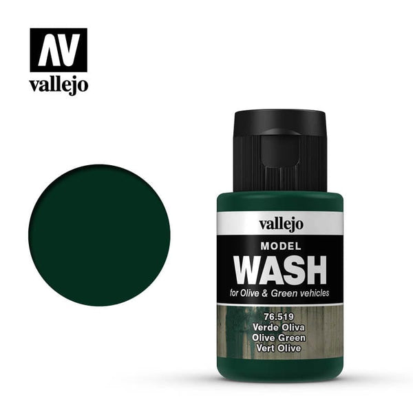 Vallejo Olive Green Model Wash 35ml
