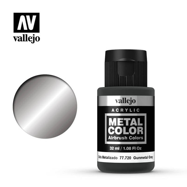 Vallejo Metal Color Gunmetal Grey 32ml