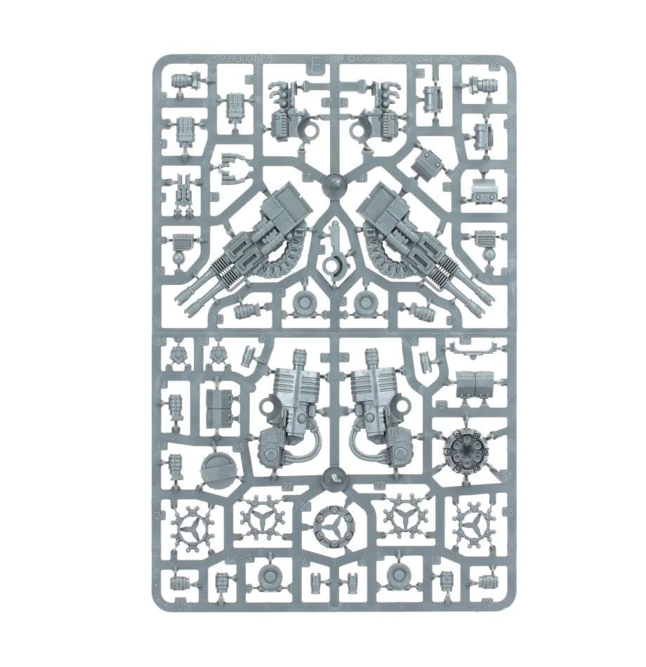 Horus Heresy Legiones Astartes Leviathan Siege Dreadnought Ranged Weapons Frame