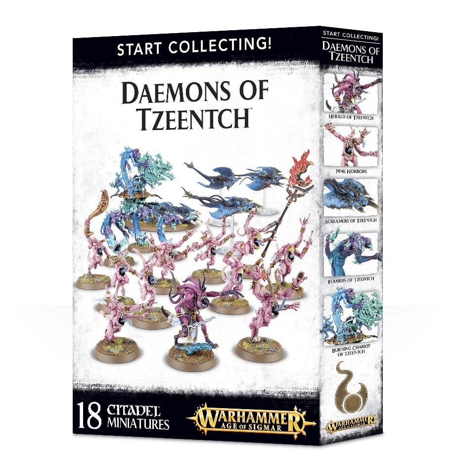 START COLLECTING! DAEMONS OF TZEENTCH.