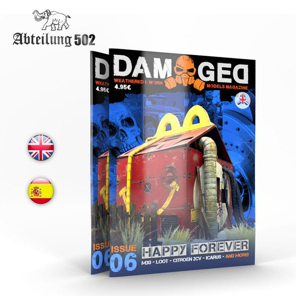 Abteilung 502 DAMAGED issue 06 - Worn and Weathered Models Magazine