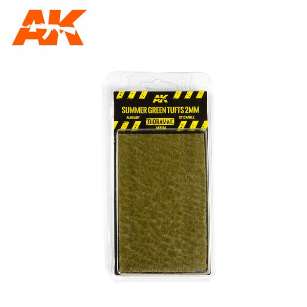AK Interactive Summer Green Tufts 2mm