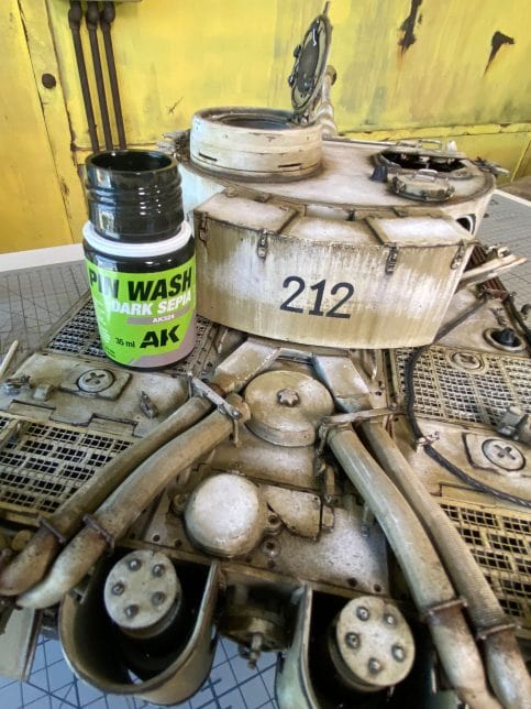 AK Interactive Pin Wash Black 35ml