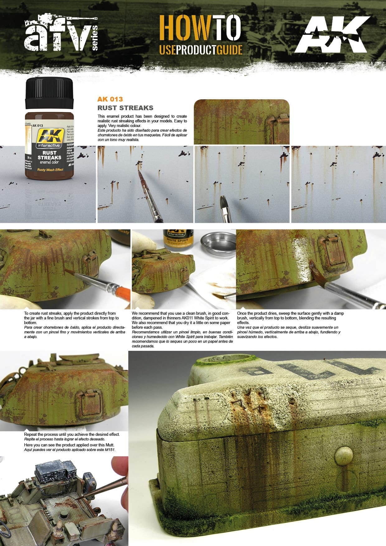 AK Interactive Rust Streaks