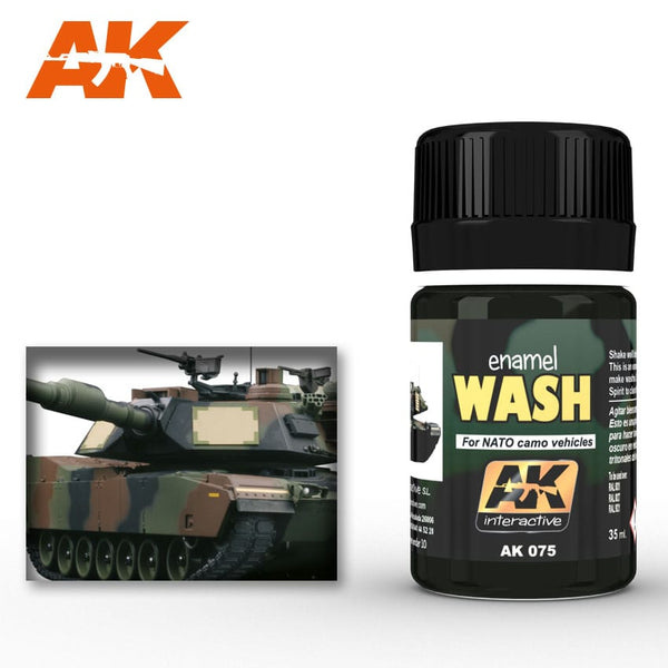 AK Interactive Wash For NATO Vehicles 35ml