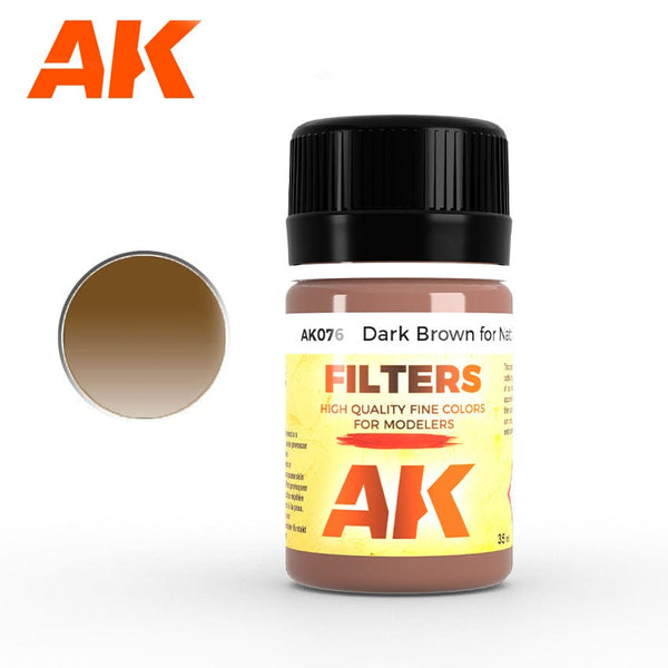 AK Interactive Dark Brown Filter for Green 35ml