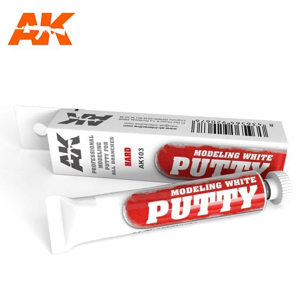 AK Interactive Modeling White Putty - 20ml