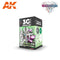 AK Interactive 3rd Gen Acrylics Wargame Color set - Emeralds and Green Gems