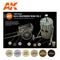 AK Interactive 3rd Gen Acrylics Paint set - Old & Weathered Wood Vol. 2
