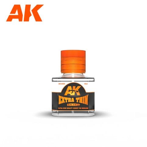 AK Interactive Extra Thin Plastic Cement - 40ml