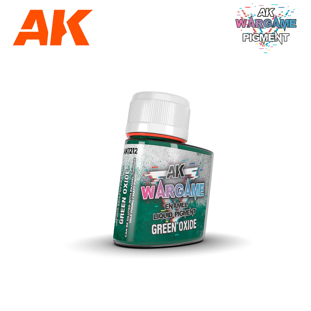 AK Interactive Liquid Pigments Green Oxide