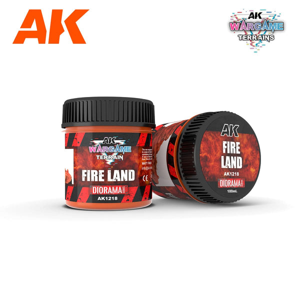 AK Interactive Wargame Terrains Fire Land