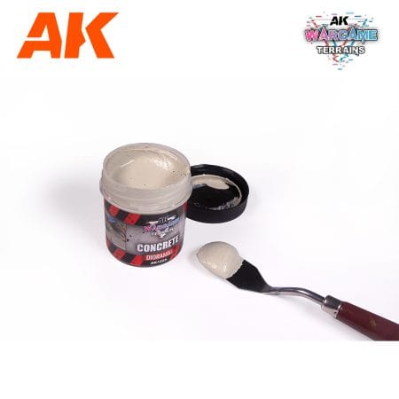 AK Interactive Wargame Terrains Concrete 100ml