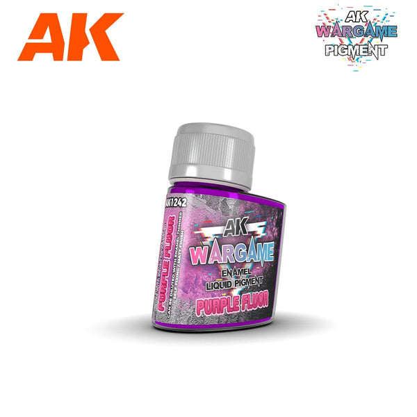 AK Interactive Liquid Pigments Fluorescent Purple 35ml