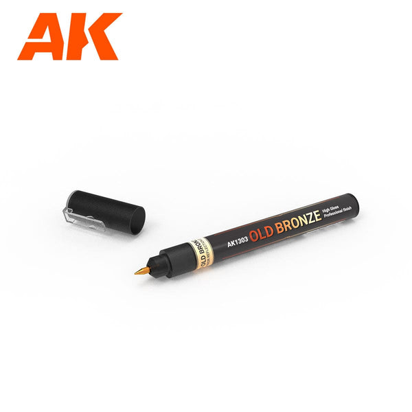 AK Interactive Metallic Marker - Old Bronze