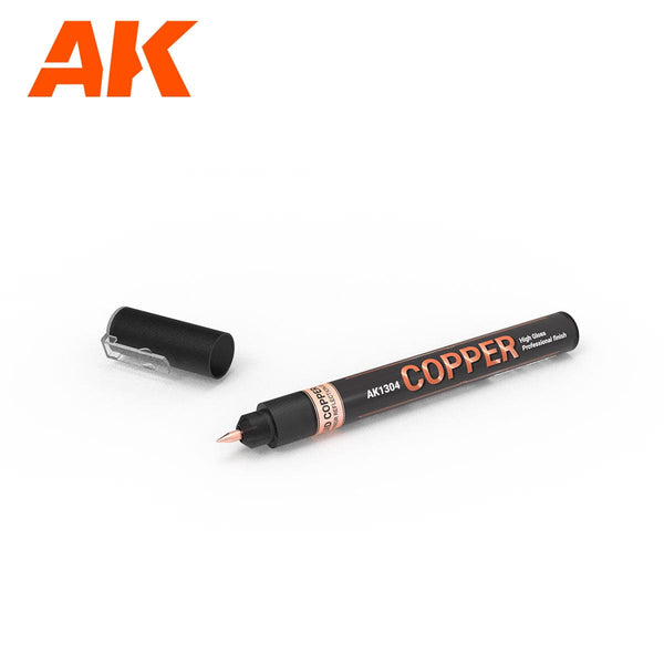 AK Interactive Metallic Marker - Copper