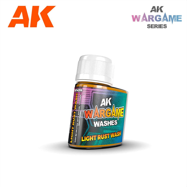 AK Interactive Wargame Washes 35ml - Light Rust Wash