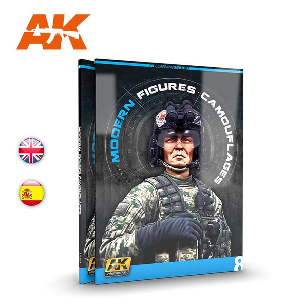 AK Interactive Learning Series No 8 - Modern Figures Camouflages