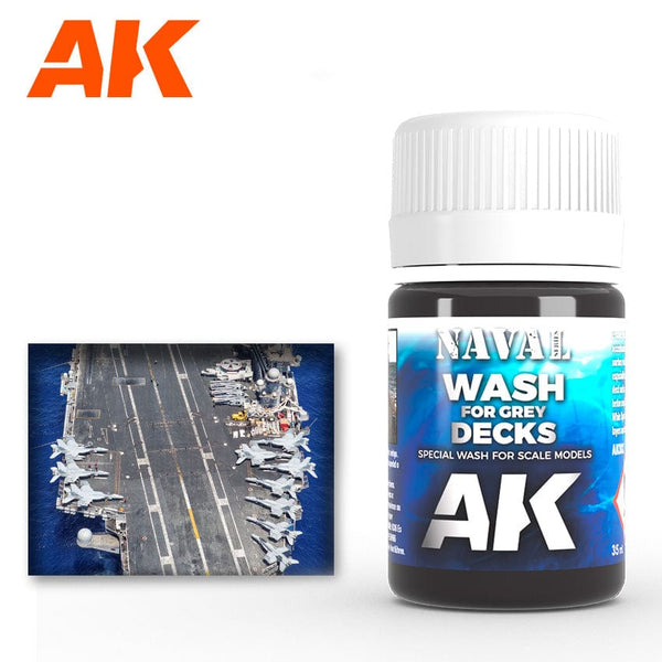 AK Interactive Wash for Grey Decks 35ml