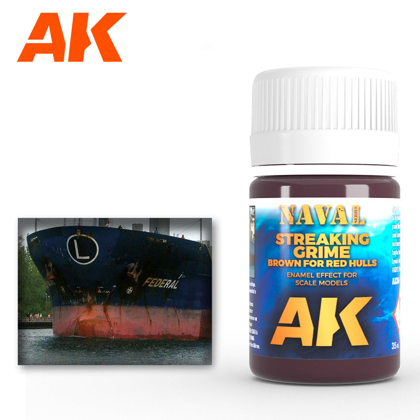 AK Interactive Streaking Grime for Red