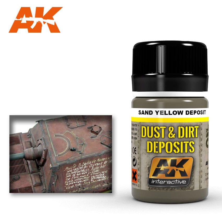 AK Interactive Sand Yellow Deposit