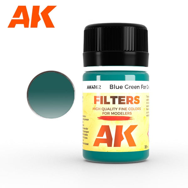 AK Interactive Blue Green Filter for Green Camo 35ml