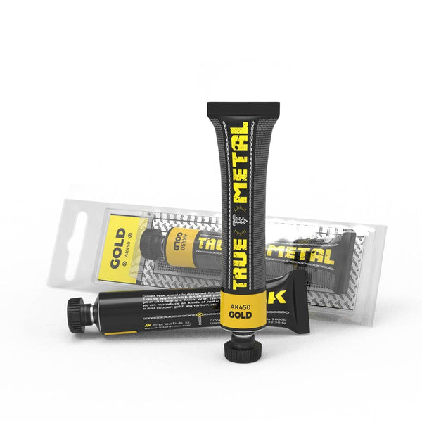 AK Interactive True Metal Wax Paints - Gold