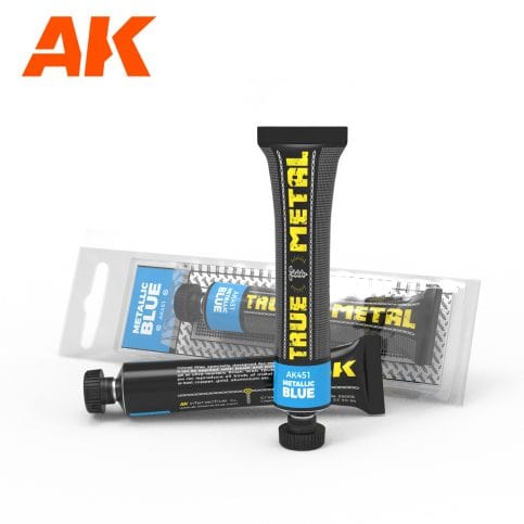AK Interactive True Metal Wax Paints - Metallic Blue