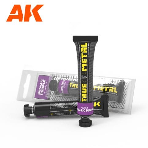 AK Interactive True Metal Wax Paints - Metallic Purple
