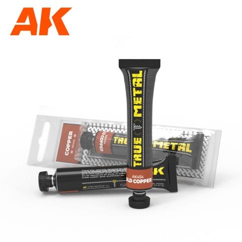 AK Interactive True Metal Wax Paints - Copper