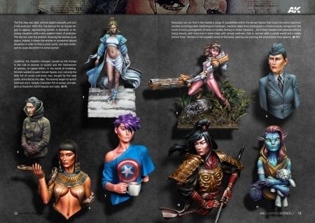 AK Interactive Learning Series no 12 - Painting Female Figures