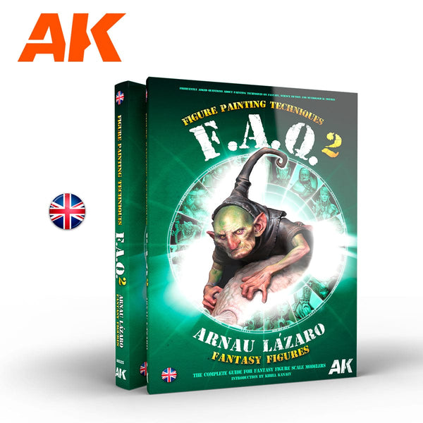 AK Interactive - Figures F.A.Q. #2 - Fantasy Figures Painting Techniques by Arnau Lazaro