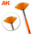 AK Interactive Weathering Brush - Fan Shape
