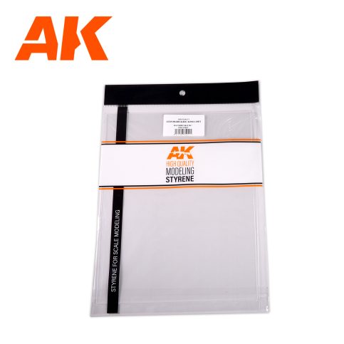 AK Interactive Clear Acrylic Glass Sheet 245 x 195mm - 0.2mm Thickness