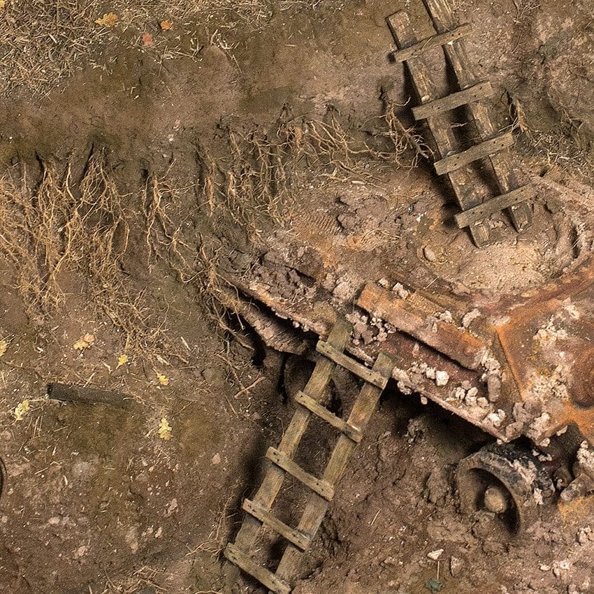 AK Interactive Terrains Dark Earth - 250ml