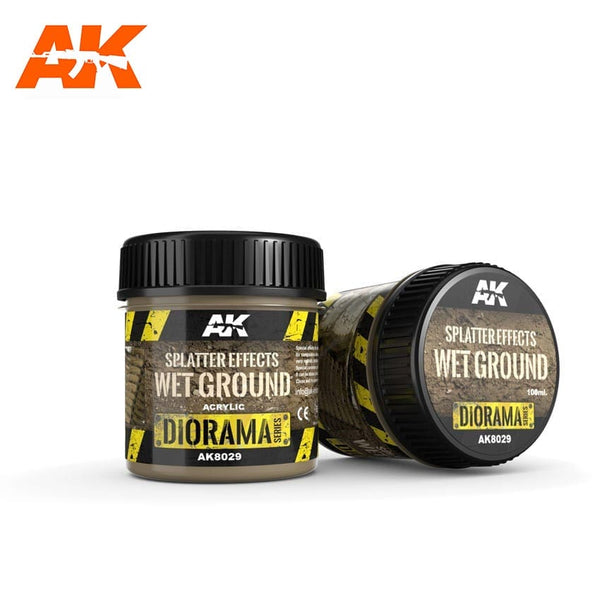 AK Interactive Splatter Effects - Wet Ground - 100ml