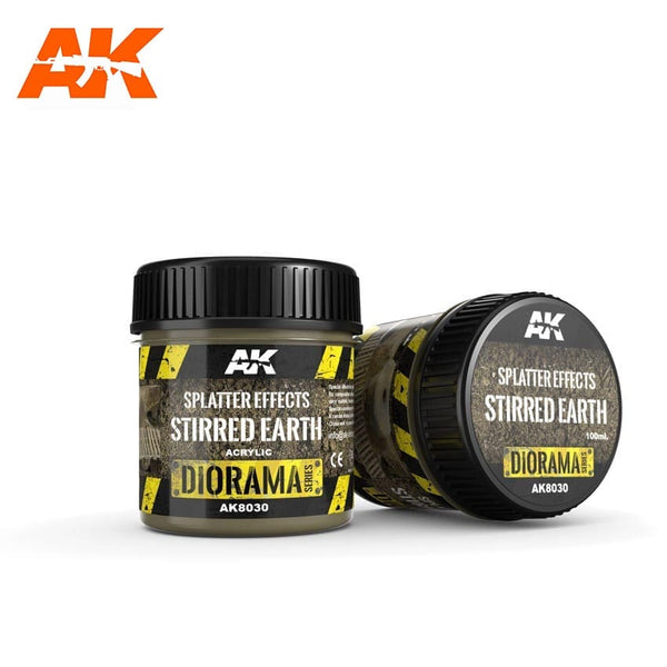 AK Interactive Splatter Effects - Stirred Earth - 100ml