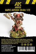 AK Interactive High Quality detailed Maple Autumn Leaves - 28mm 1/72
