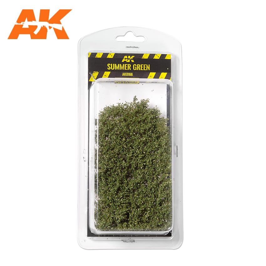 AK Interactive High Quality Summer Green Shrubberies 1/35 / 75mm / 90mm